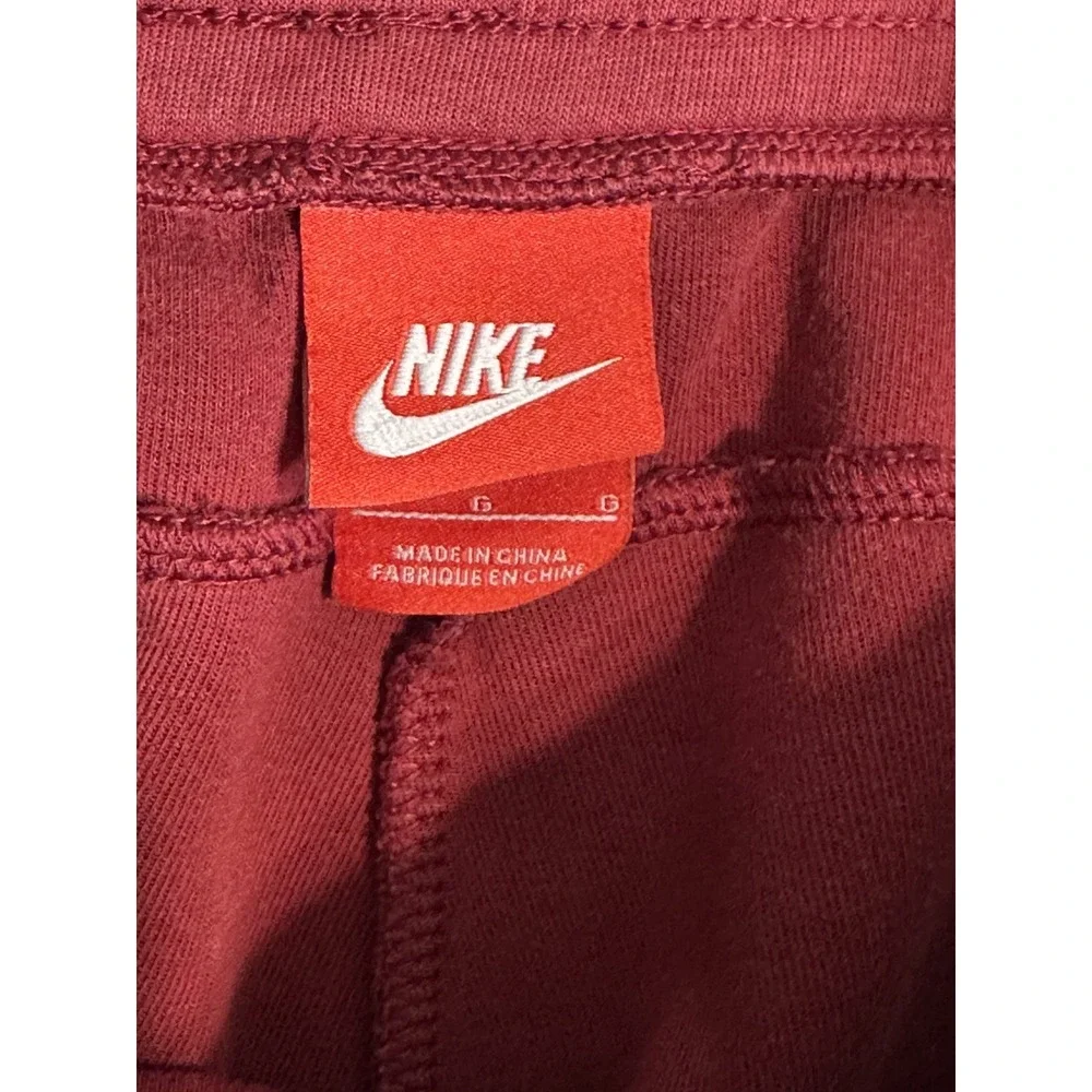 Nike Pants Joggers Sweatpants Tech Fleece Burgundy Red Mens Large 545343